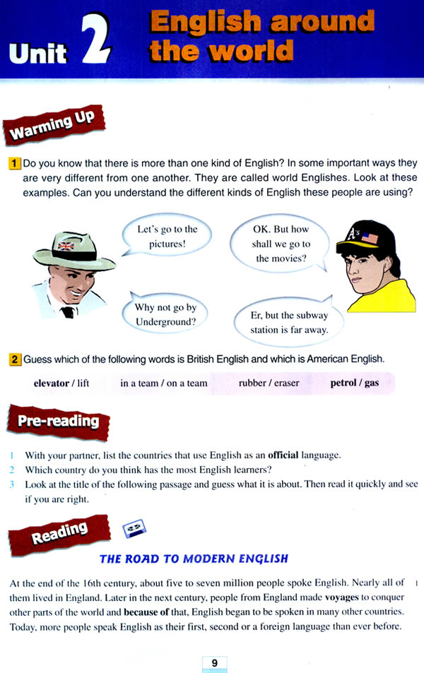 Unit 2English around the world_21