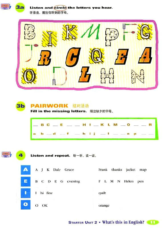 Starter Unit 2 What's this in English?_25